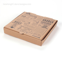 Custom Eco-Friendly Materials Pizza Box with Handle